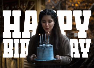 Birthday Varsity – Condensed Slab Font preview image 2