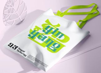 Bongseon – Modern Korean Font preview image 2
