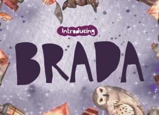 Brada Font preview image 1