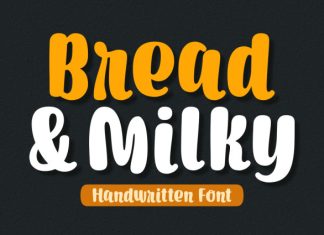 Bread and Milky Font preview image 1