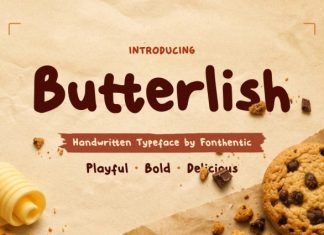 Butterlish Demo Font preview image 1