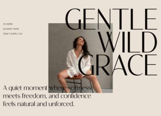 CS Adria – Elegant Sans Serif Font preview image 3