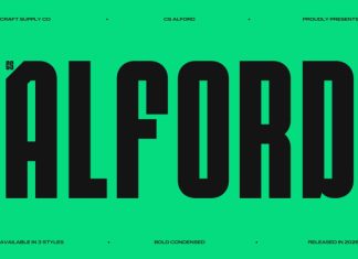 CS Alford – Condensed Font preview image 1