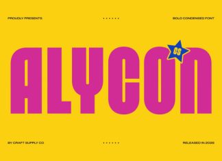 CS Alycon – Condensed Font preview image 1