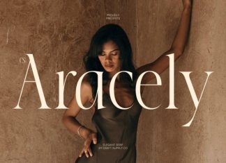 CS Aracely – Elegant Serif Font preview image 1