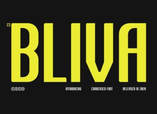 CS Bliva– Condensed Font preview image 1
