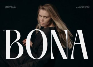 CS Bona – Modern Sans Serif Font preview image 1
