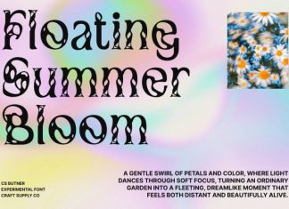 CS Butner – Experimental Font preview image 3