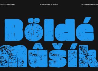 CS Culver Stamp Font preview image 2