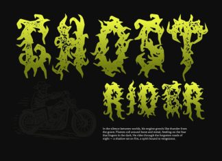 CS Cursed Stamp Font preview image 2