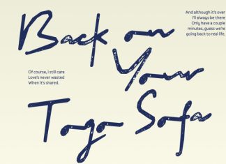 CS Daisha Stamp Font preview image 3