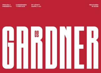 CS Gardner – Condensed Font preview image 1