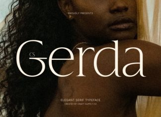 CS Gerda – Elegant Serif Font preview image 1