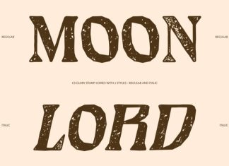 CS Glory Stamp Font preview image 2