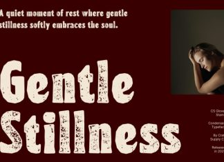 CS Glover Stamp Font preview image 3