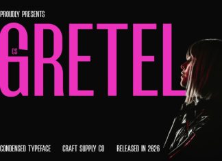 CS Gretel – Condensed Font preview image 1