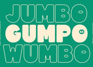 CS Gumpo – Bold Display Font preview image 1