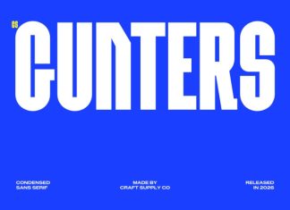 CS Gunters – Condensed Font preview image 1
