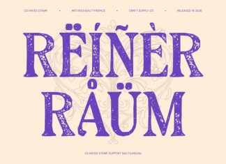 CS Hayes Stamp Font preview image 2