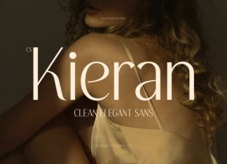CS Kieran – Modern Sans Serif Font preview image 1