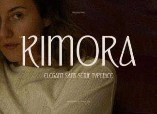 CS Kimora – Elegant Sans Serif Font preview image 1