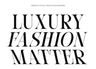 CS Korbin – Modern Serif Font preview image 2