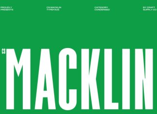 CS Macklin – Condensed Font preview image 1