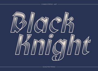 CS Marcus stippled Font preview image 3