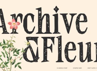 CS Merisa Stamp Font preview image 2
