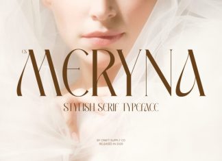 CS Meryna – Stylish Serif Font preview image 1