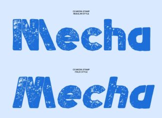 CS Micra Stamp Font preview image 2