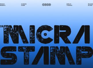 CS Micra Stamp Font preview image 1