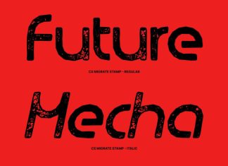 CS Migrate Stamp Font preview image 2