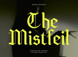 CS Mistfeil – Blackletter Font preview image 1
