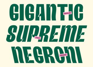 CS Monrad – Inktrap Font preview image 3