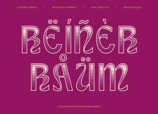 CS Palmer Stippled Font preview image 2