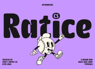 CS Ratice – Inktrap Font preview image 1