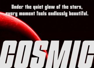 CS Razing – Bold Display Font preview image 2