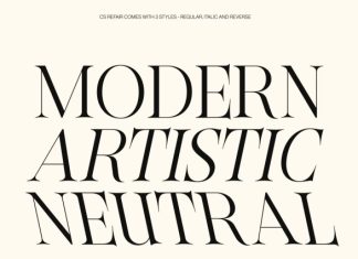 CS Refair – Modern Serif Font preview image 3