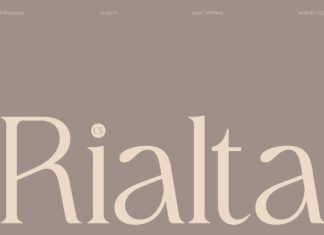 CS Rialta – Elegant Serif Font preview image 1