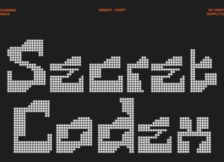 CS Signal Disco Font preview image 3
