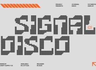 CS Signal Disco Font preview image 1