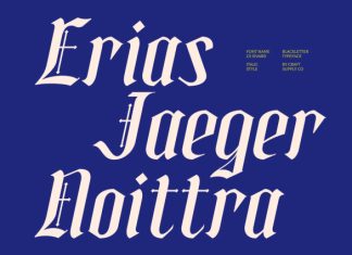 CS Sivard – Blackletter Font preview image 2