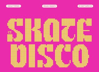 CS Skate Disco Font preview image 1