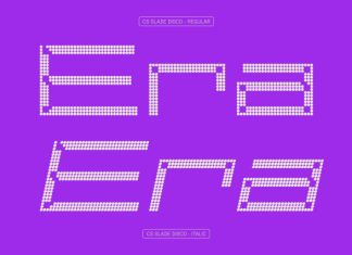CS Slade Disco Font preview image 3