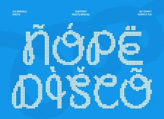 CS Smugle Disco Font preview image 2