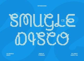 CS Smugle Disco Font preview image 1