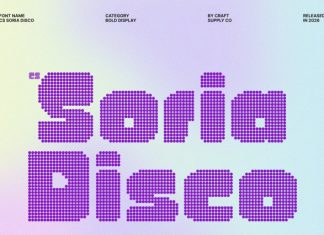 CS Soria Disco Font preview image 1