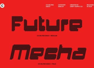 CS Valtrix Disco Font preview image 2