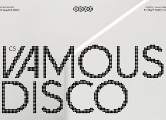 CS Vamous Disco Font preview image 1